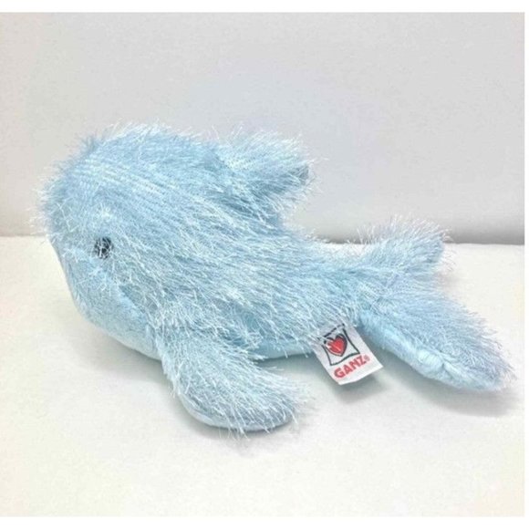Webkins NO CODE Whale Light Blue Sea Life Plush Stuffed Animal Toy Fuzzy Decor - Picture 4 of 8